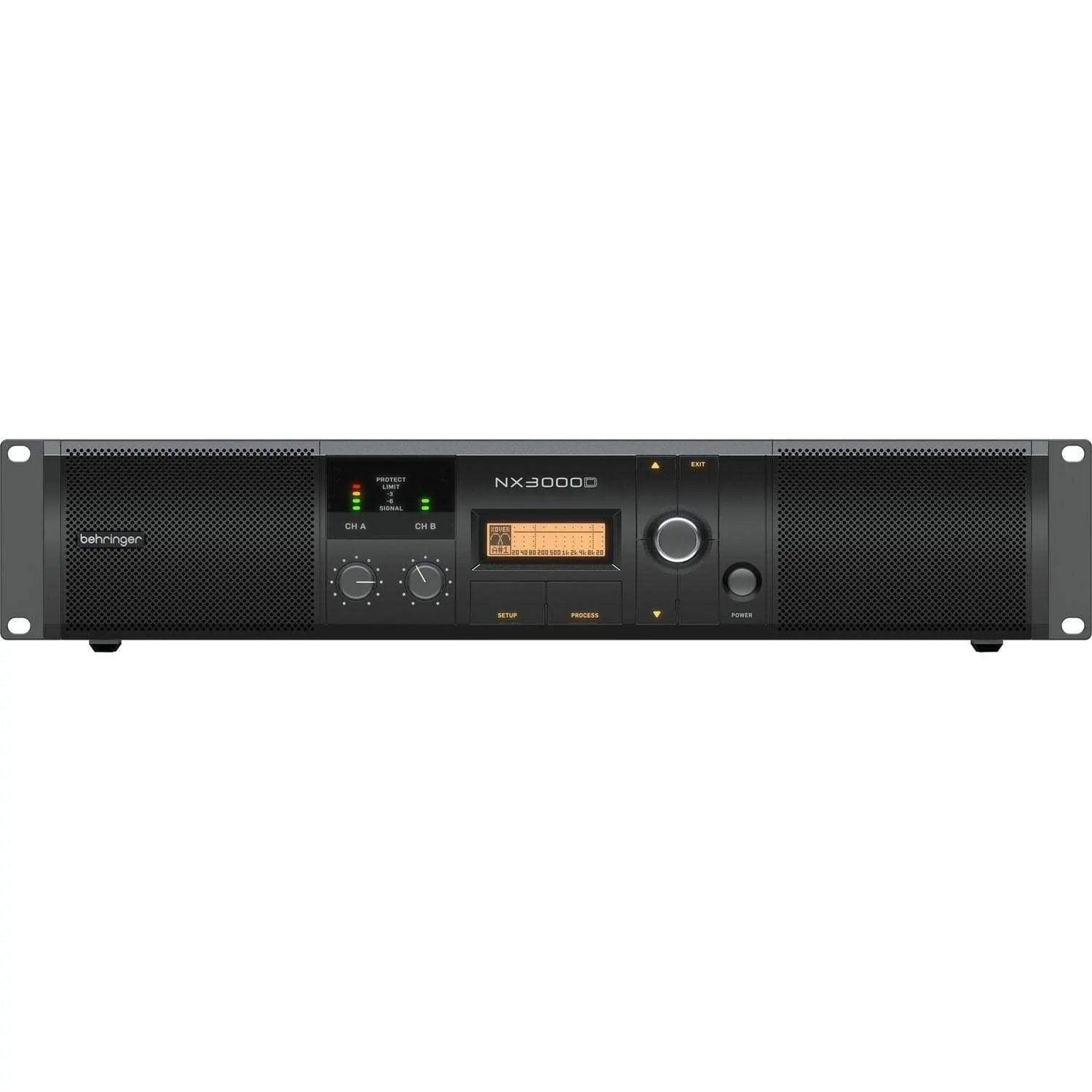 Behringer NX3000D 3000-Watt Class-D Power Amplifier with DSP - MusicMajlis