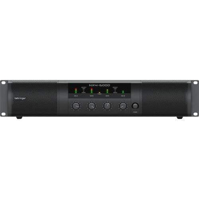 Behringer NX4-6000 Ultra-Lightweight 6000-Watt 4-Channel Class-D Power Amplifier with SmartSense - MusicMajlis
