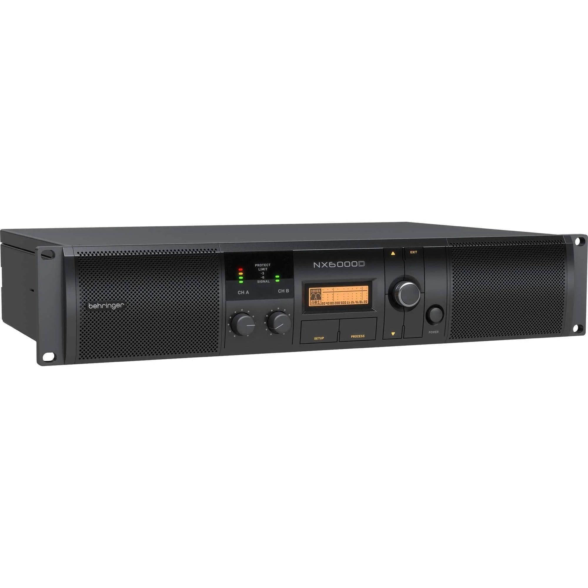 Behringer NX6000D 6000-Watt DSP Power Amplifier - MusicMajlis