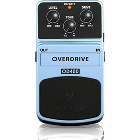 Behringer OD400 Guitar Effects Pedal Overdrive - MusicMajlis