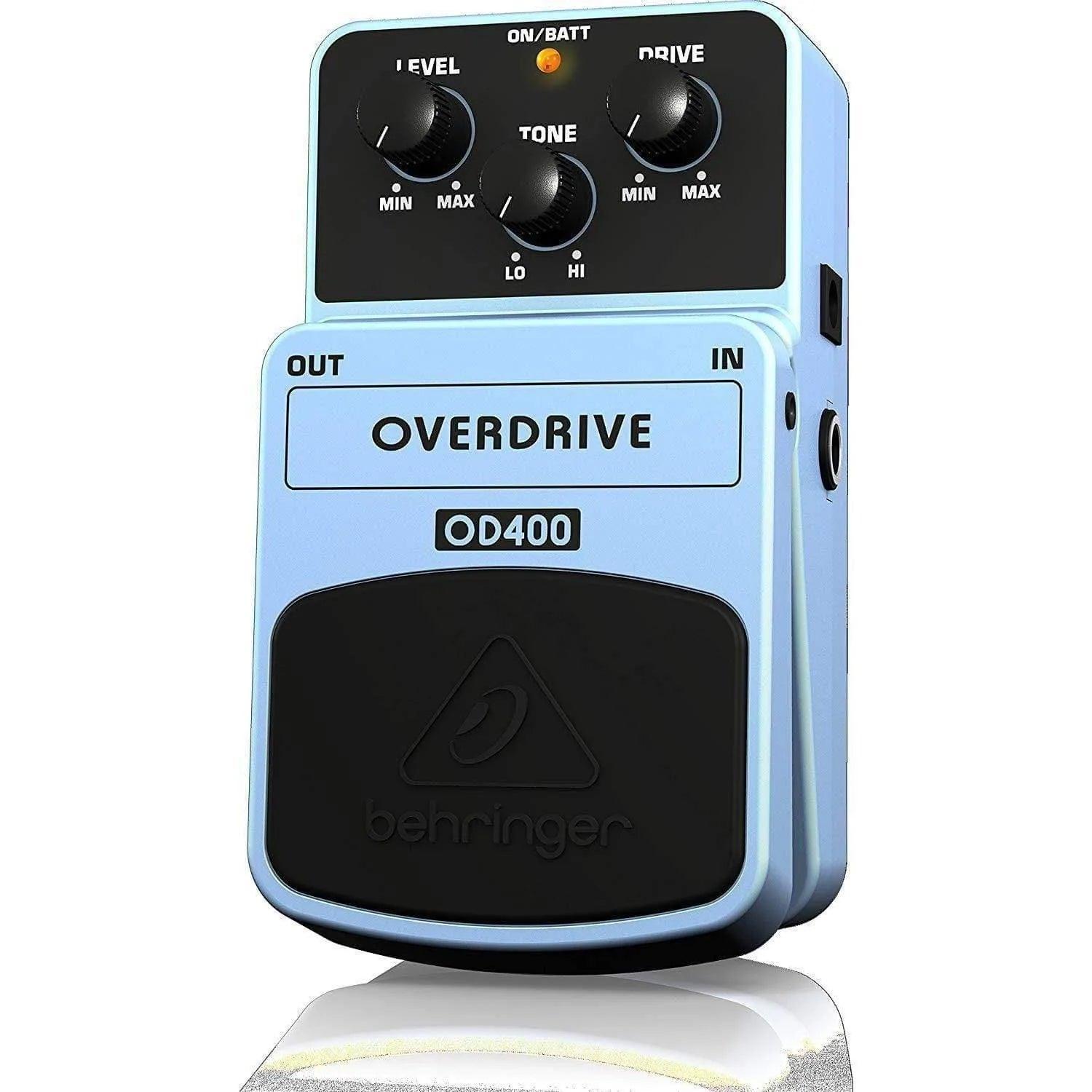 Behringer OD400 Guitar Effects Pedal Overdrive - MusicMajlis