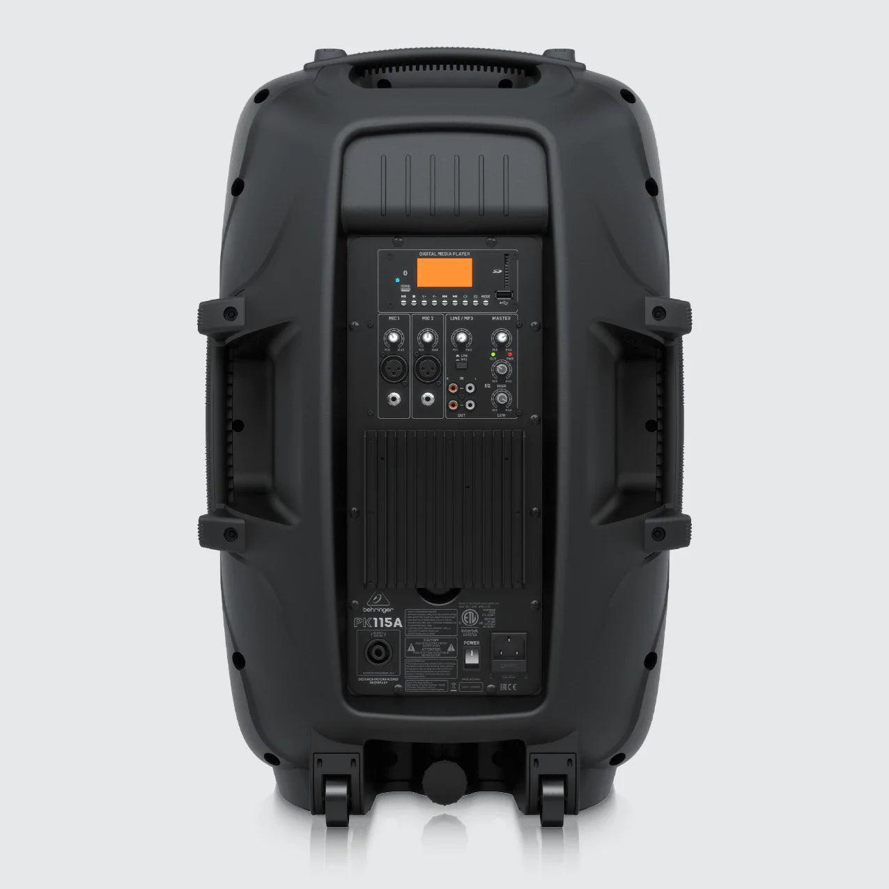 Behringer PK115A 800W 15-inch Powered PA Speaker with Built-In Mixer, Media Player & Bluetooth - MusicMajlis