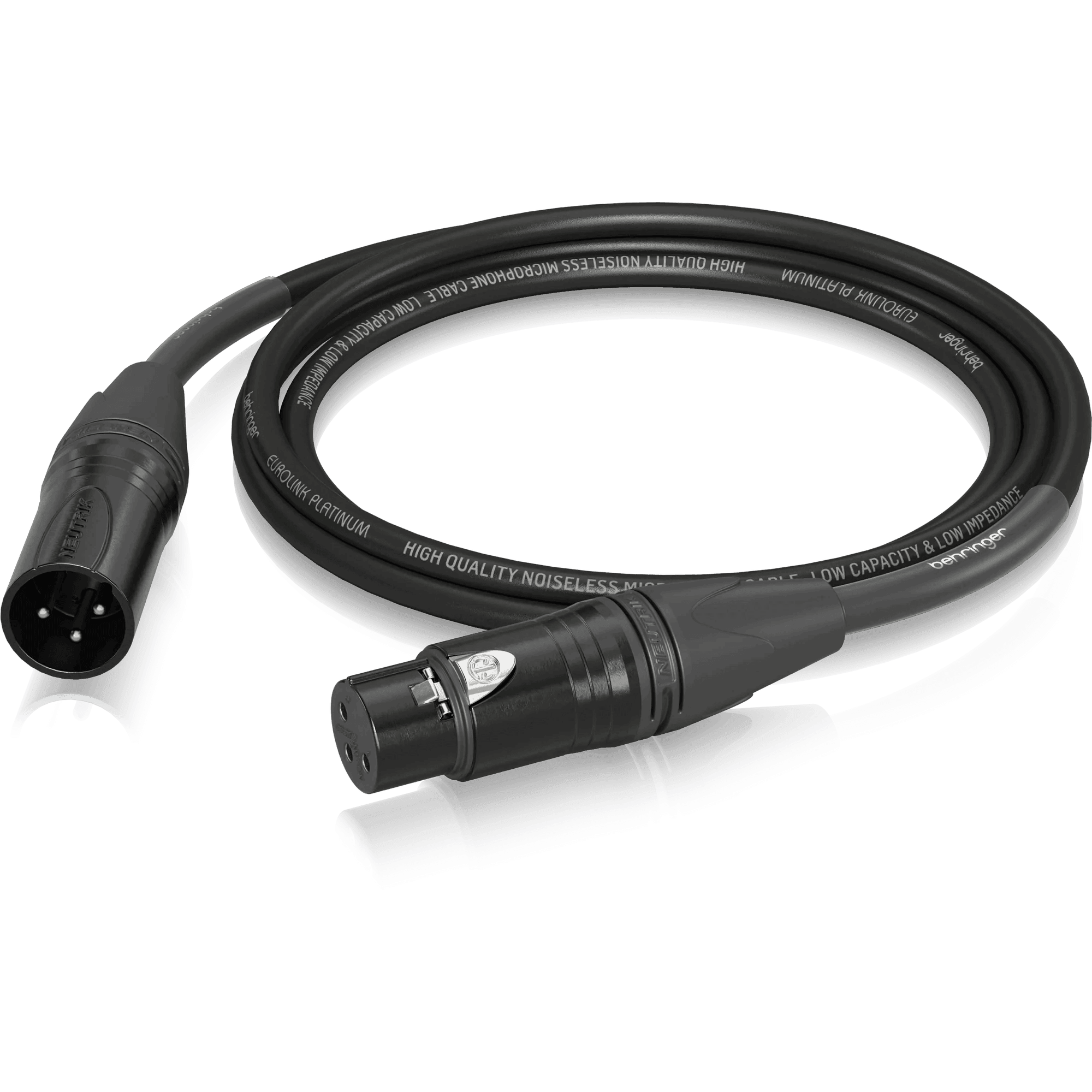 Behringer PMC-150 Platinum Performance 1.5 m (5 ft) Microphone Cable with XLR Connectors - MusicMajlis