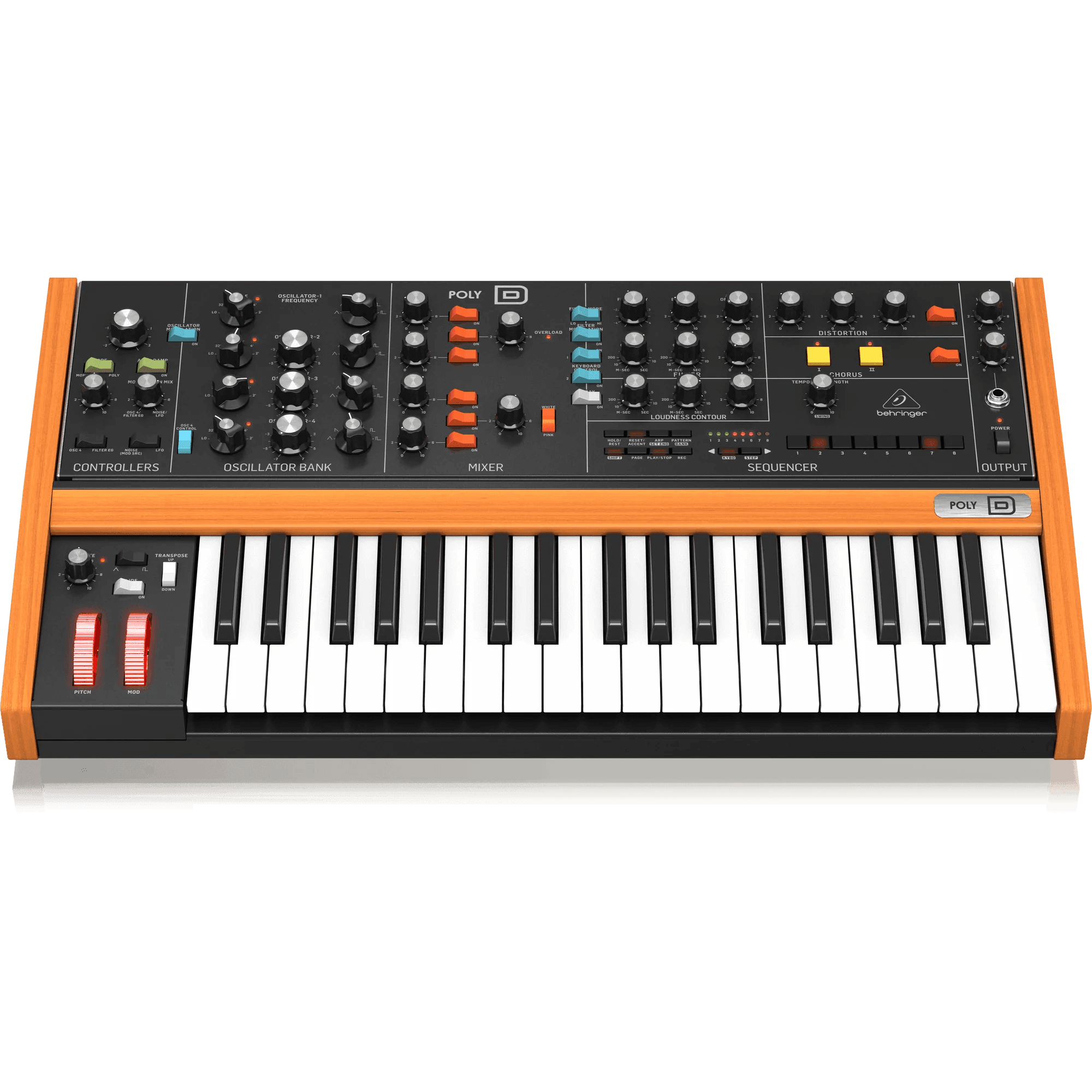 Behringer POLYD Analog 4 Voice Polyphonic Synthesizer - MusicMajlis