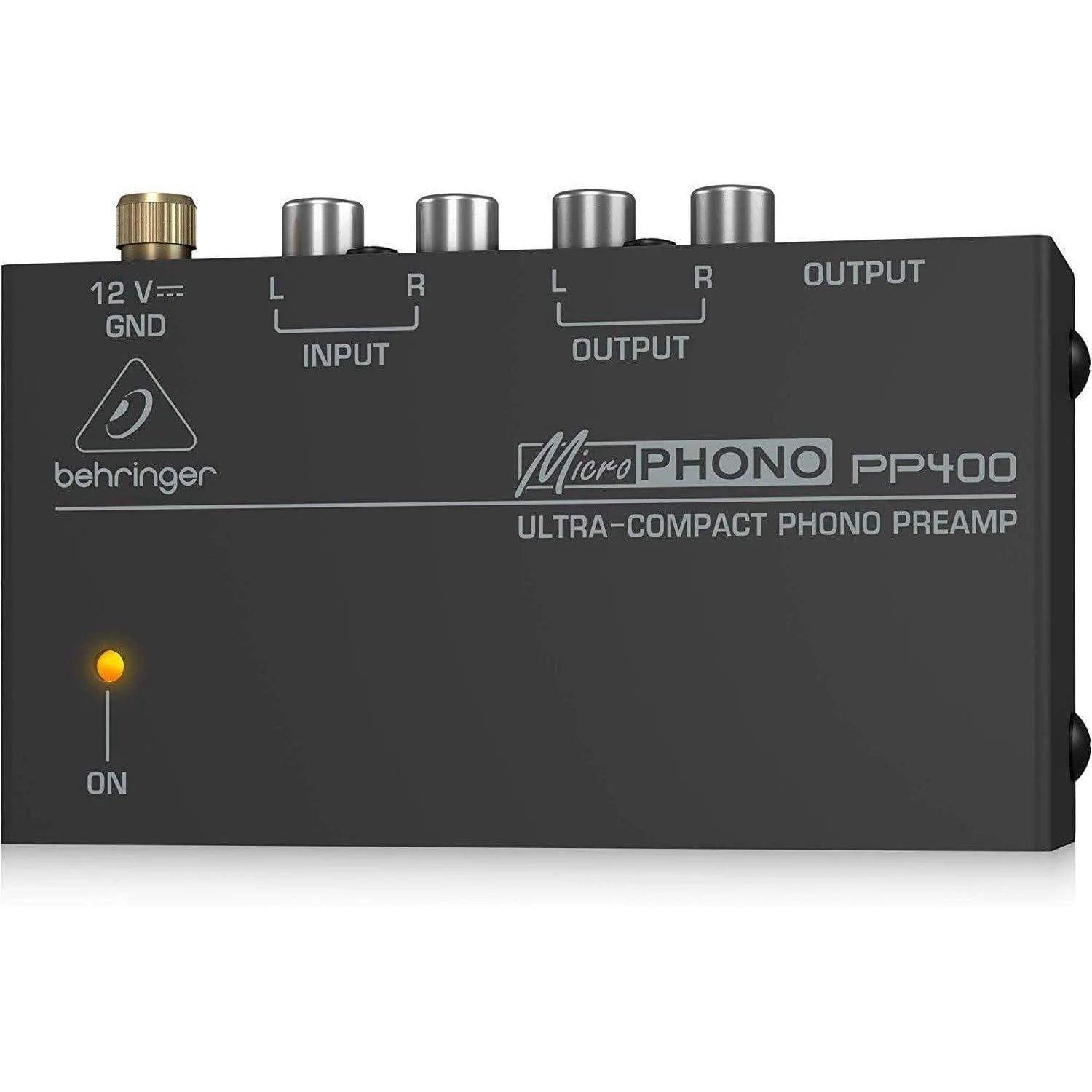 Behringer PP400 Phono Preamplifier convert Phono to Line - MusicMajlis