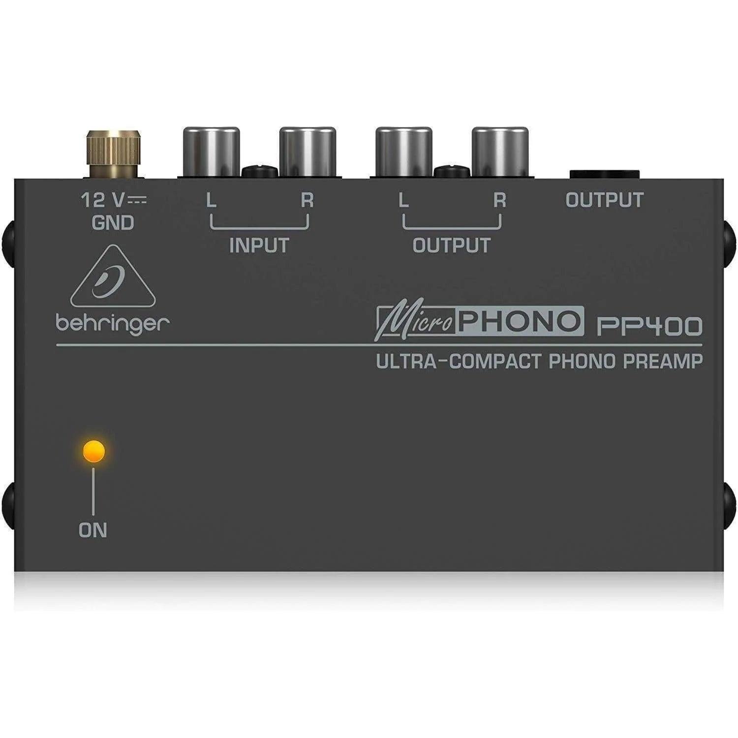 Behringer PP400 Phono Preamplifier convert Phono to Line - MusicMajlis