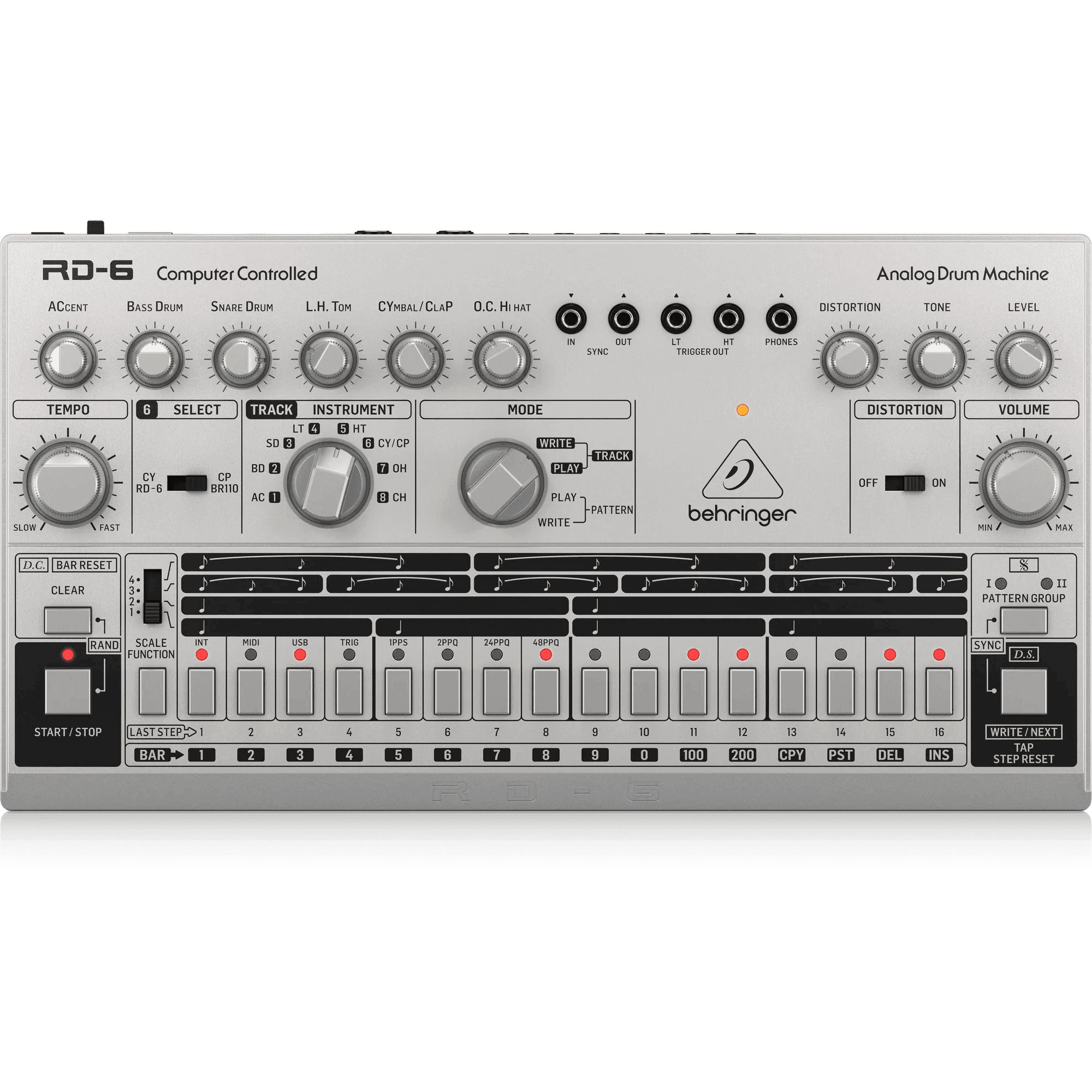 Behringer RD6SR Classic Analog Drum Machine - MusicMajlis