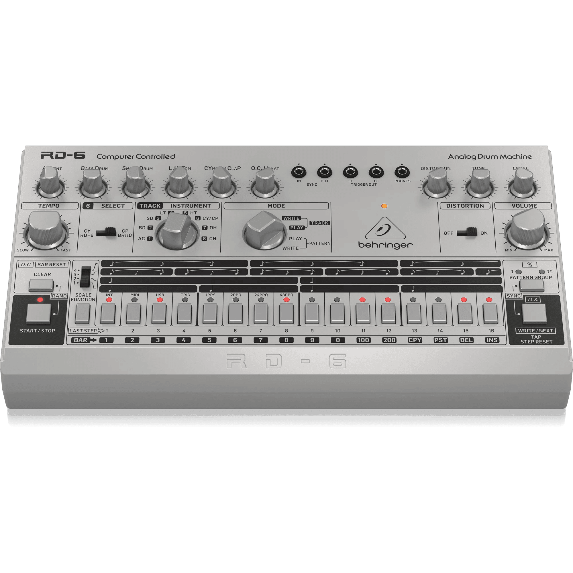 Behringer RD6SR Classic Analog Drum Machine - MusicMajlis
