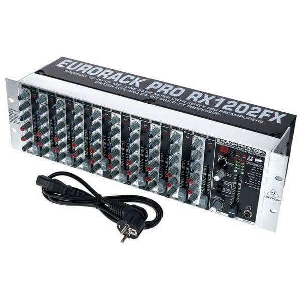 Behringer RX1202FXV2 Premium 12-Input Mic/Line Rack Mixer - MusicMajlis