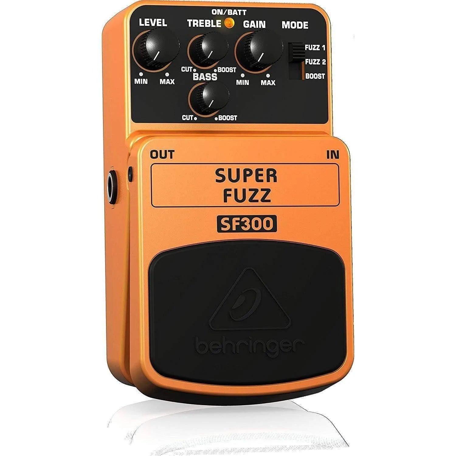Behringer SF300 Guitar Effects Pedal 3-Mode Fuzz Distortion - MusicMajlis
