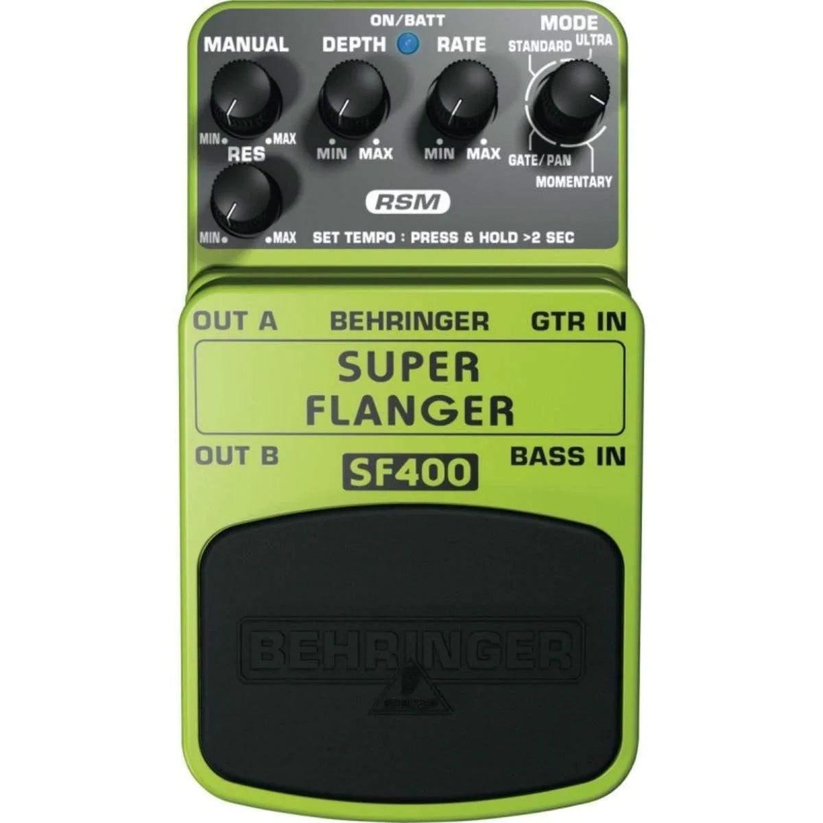 Behringer SF400 Super Flanger Guitar Effects Pedal - MusicMajlis