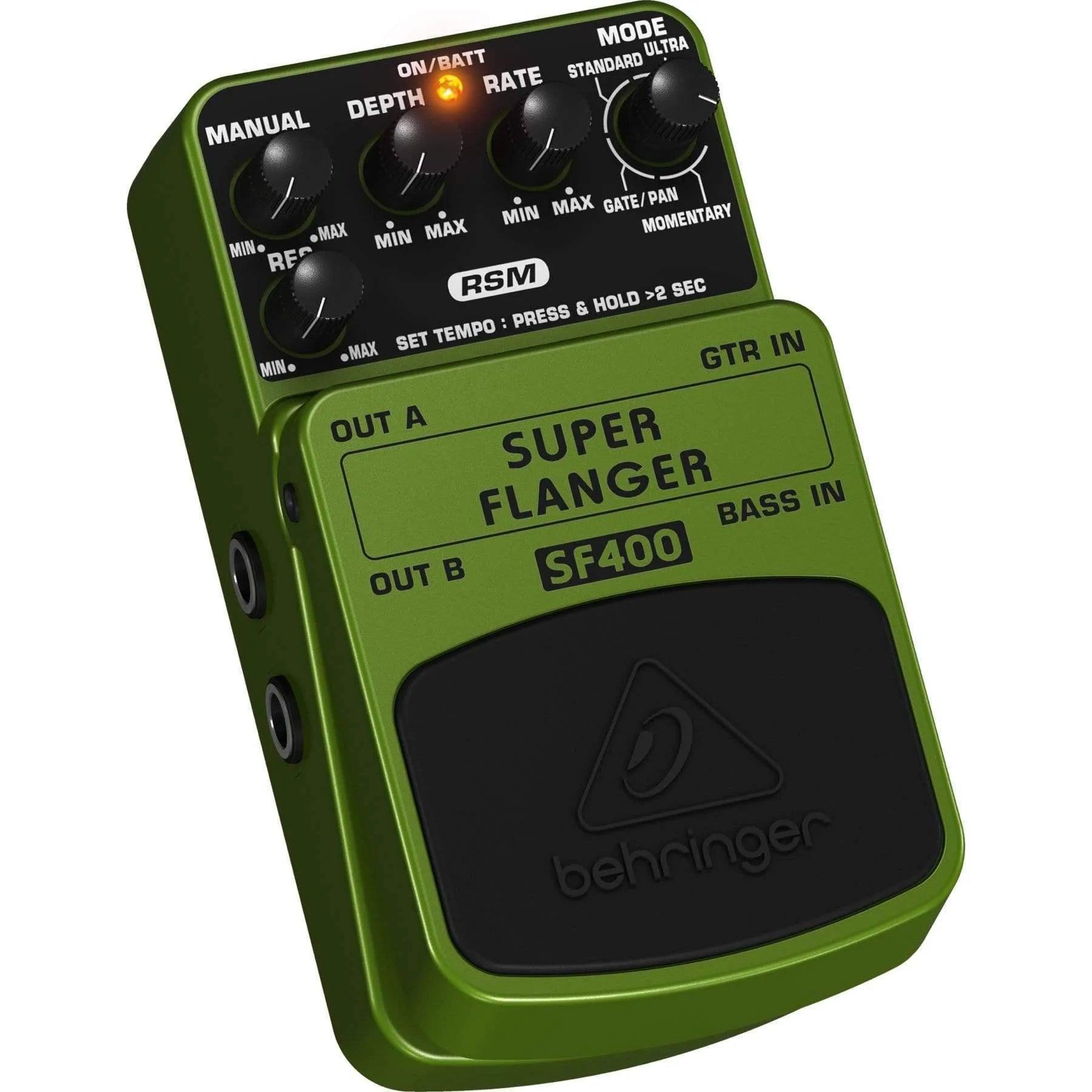Behringer SF400 Super Flanger Guitar Effects Pedal - MusicMajlis