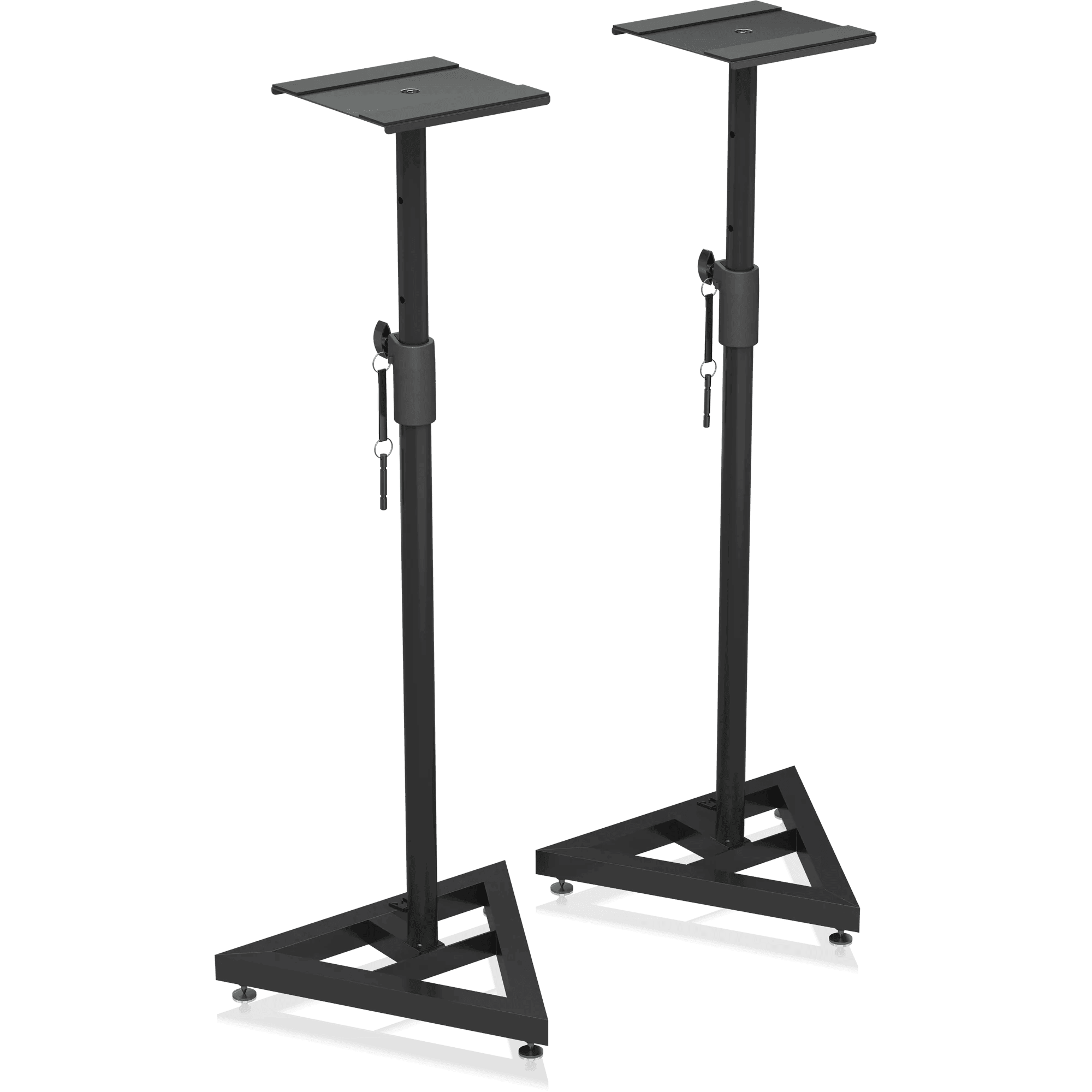 Behringer SM5002 Heavy-Duty Height-Adjustable Monitor Stand Set - MusicMajlis