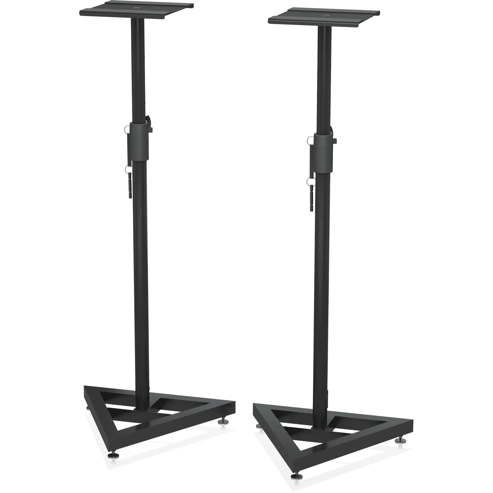 Behringer SM5002 Heavy-Duty Height-Adjustable Monitor Stand Set - MusicMajlis