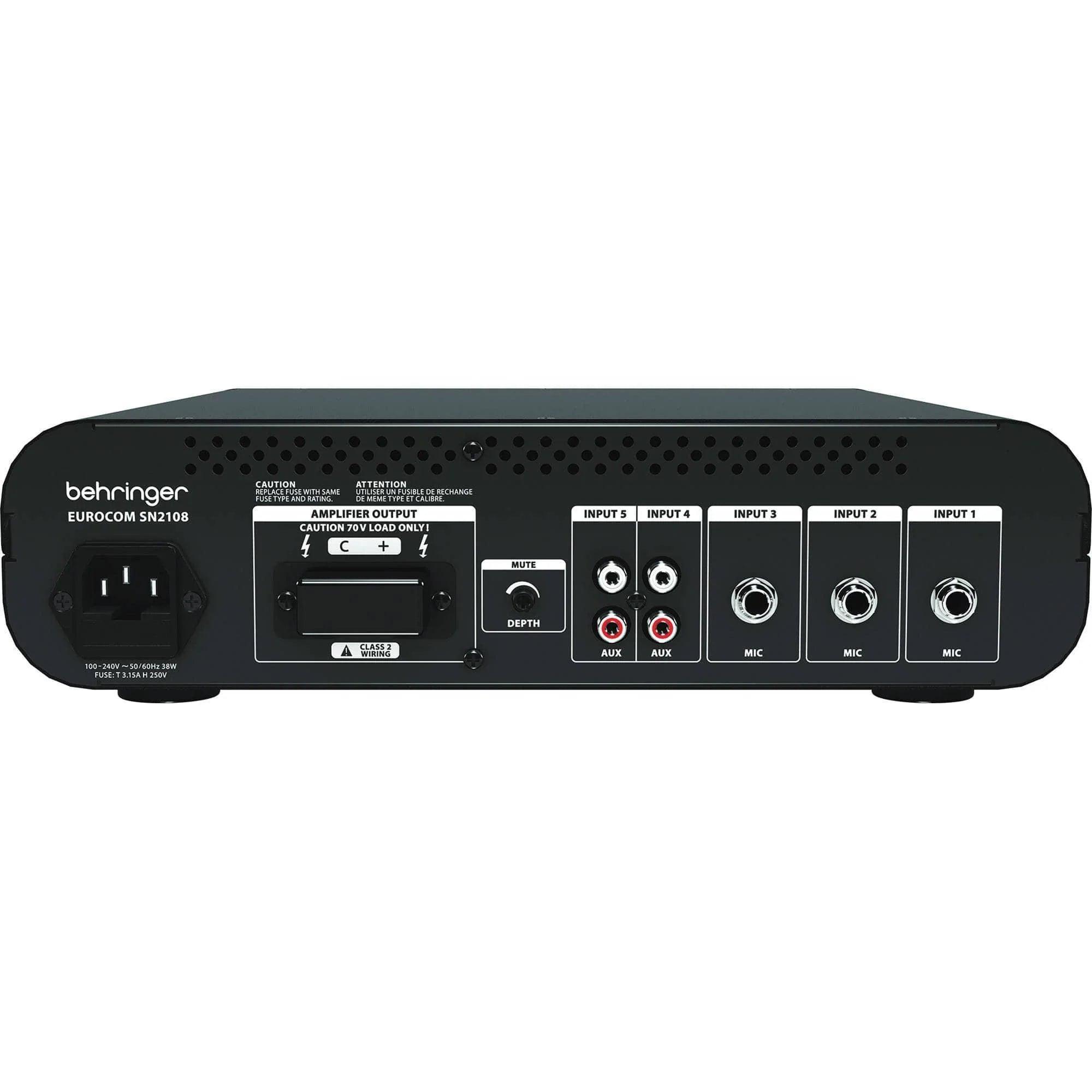 Behringer SN2108 Mixer & Amplifier - MusicMajlis