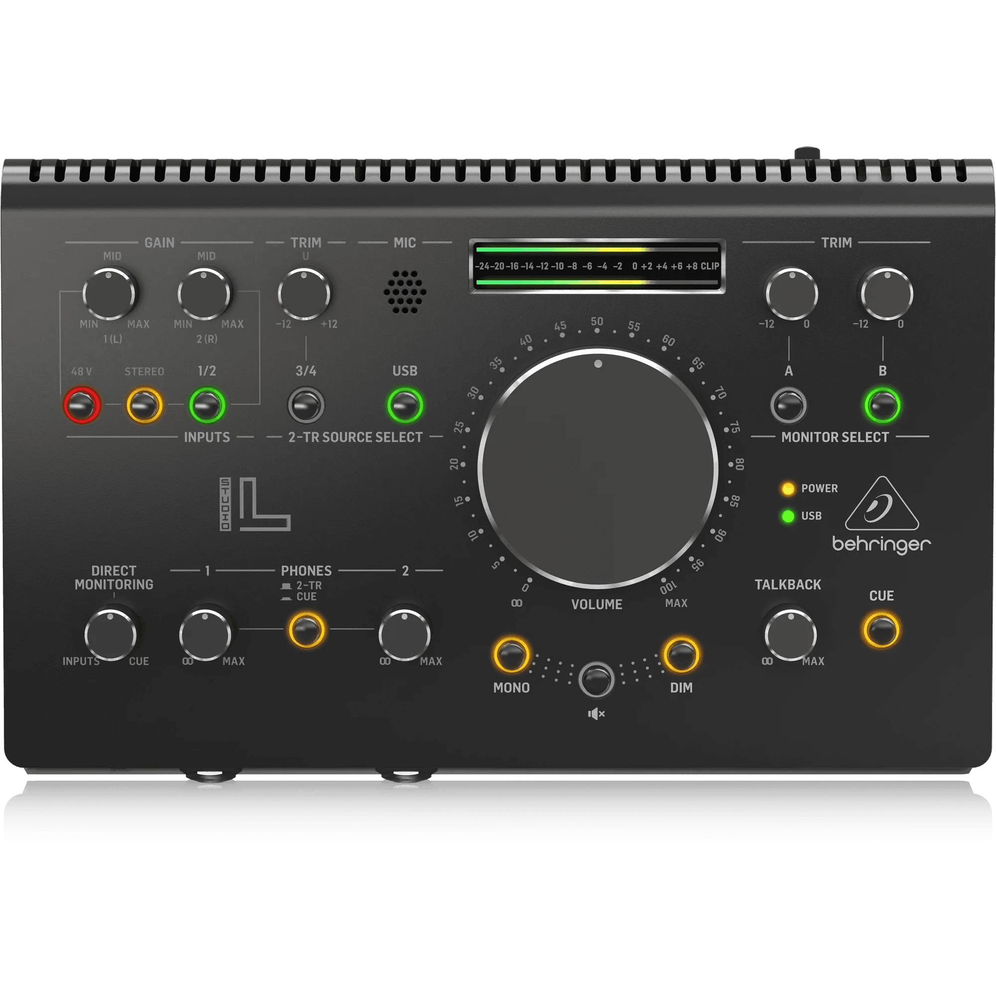 Behringer Studio L Audio Interface and VCA Stereo Tracking - MusicMajlis