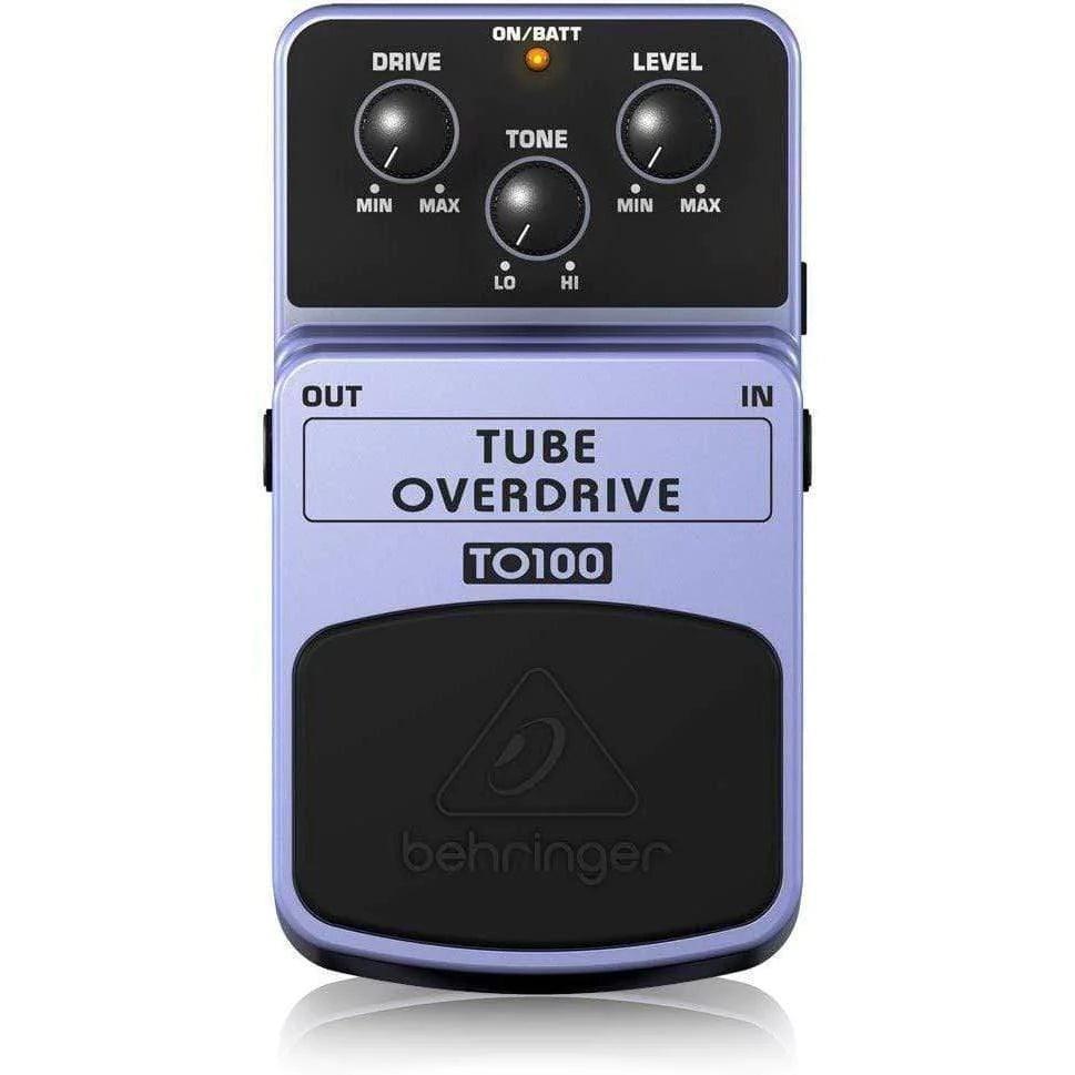 Behringer TO100 Tube Overdrive Guitar Effects Pedal - MusicMajlis