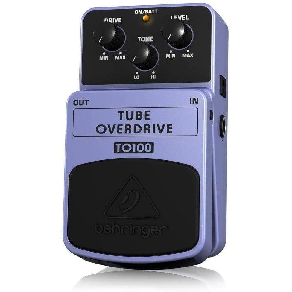 Behringer TO100 Tube Overdrive Guitar Effects Pedal - MusicMajlis