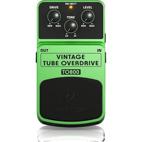 Behringer TO800 Guitar Effects Pedal Vintage Tube-Sound Overdrive - MusicMajlis