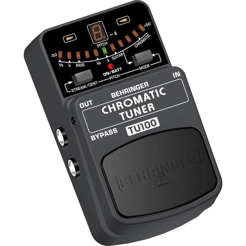 Behringer TU100 Guitar Effects Pedal Tuner w/ 7 different Modes - MusicMajlis