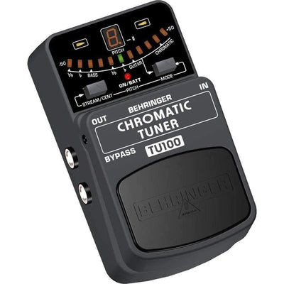 Behringer TU100 Guitar Effects Pedal Tuner w/ 7 different Modes - MusicMajlis