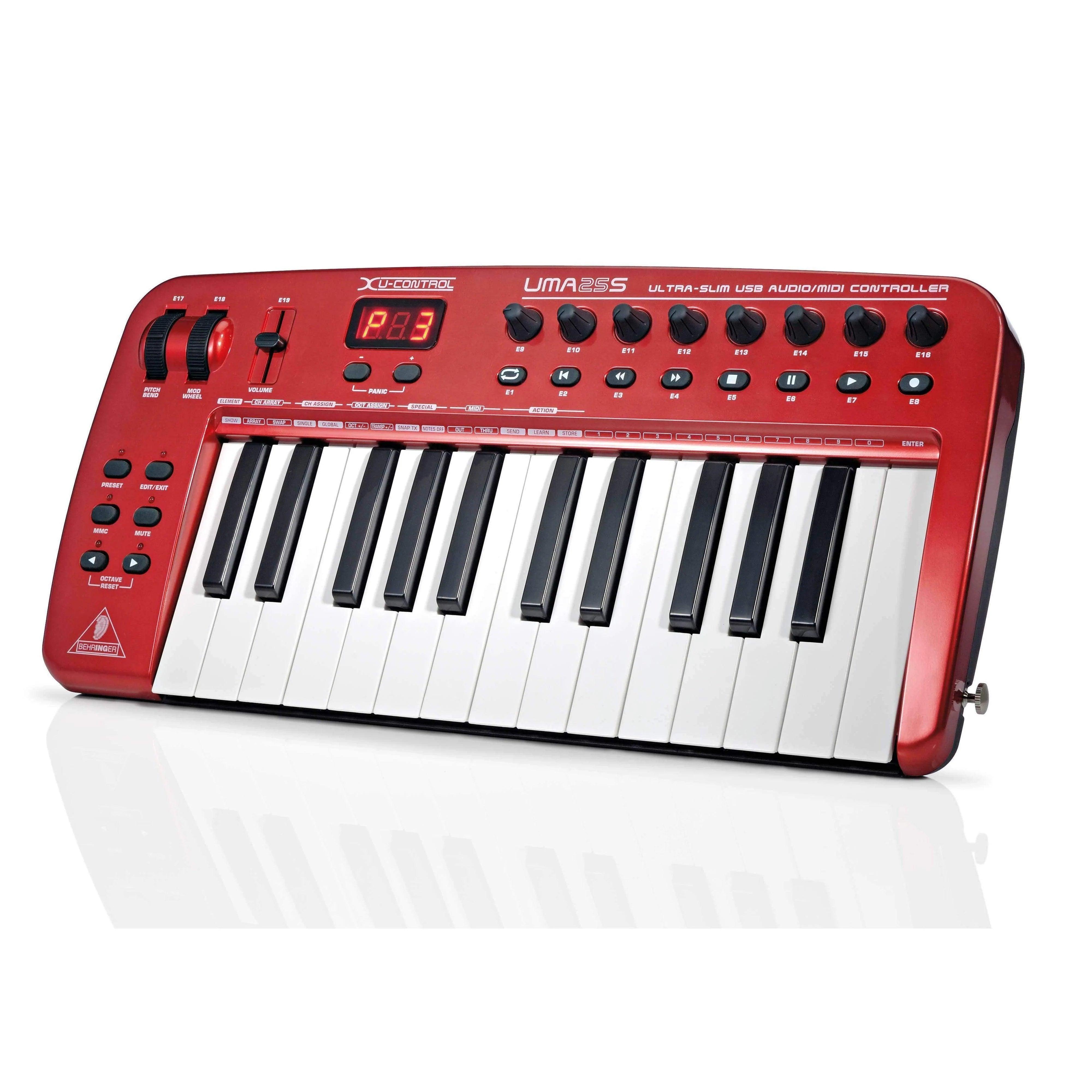 Behringer U-Control UMA25S Keyboard Controller - MusicMajlis