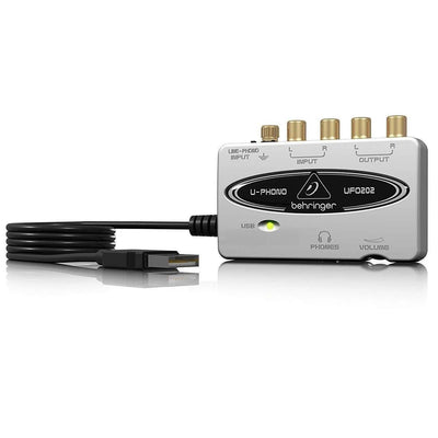 Behringer U-Phono UFO202 USB Audio Interface - MusicMajlis