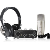 Behringer U-Phoria Studio Recording/Podcasting Bundle - MusicMajlis