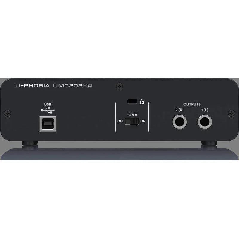Behringer U-Phoria UMC202HD Audio Interface - MusicMajlis