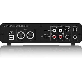 Behringer U-Phoria UMC204HD Audio Interface - MusicMajlis