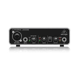 Behringer U-Phoria UMC22 Computer Audio Interface - MusicMajlis