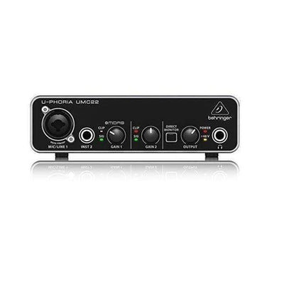 Behringer U-Phoria UMC22 Computer Audio Interface - MusicMajlis