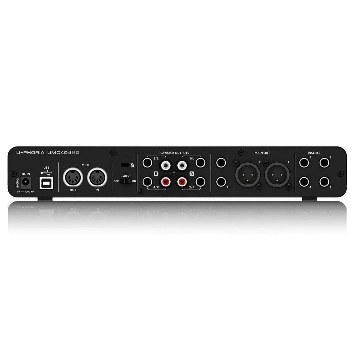 Behringer U-Phoria UMC404HD Audio Interface - MusicMajlis