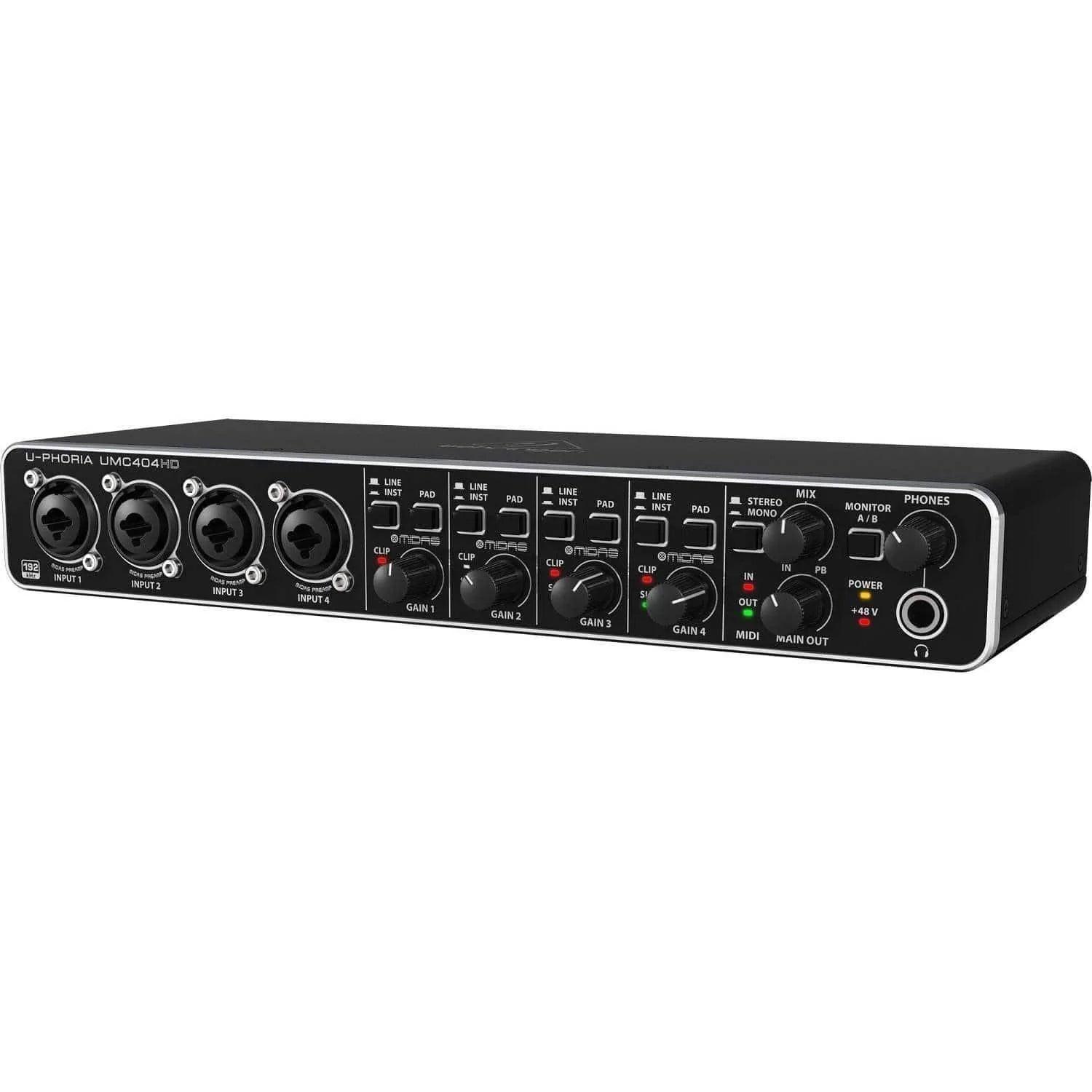 Behringer U-Phoria UMC404HD Audio Interface - MusicMajlis