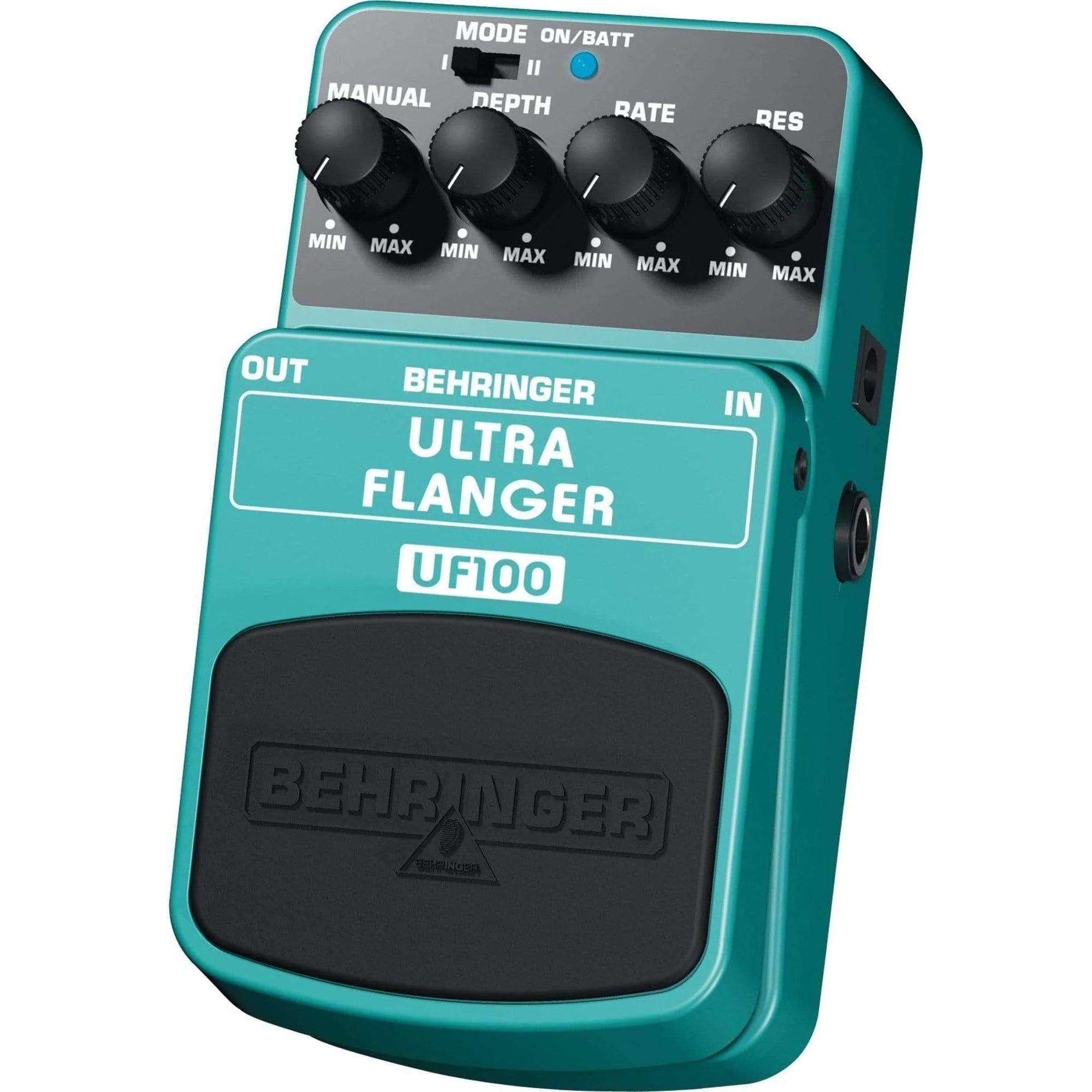 Behringer UF100 Guitar Effects Pedal Ultra Flanger - MusicMajlis