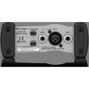 Behringer Ultra-DI DI100 Instrument Direct Box - MusicMajlis