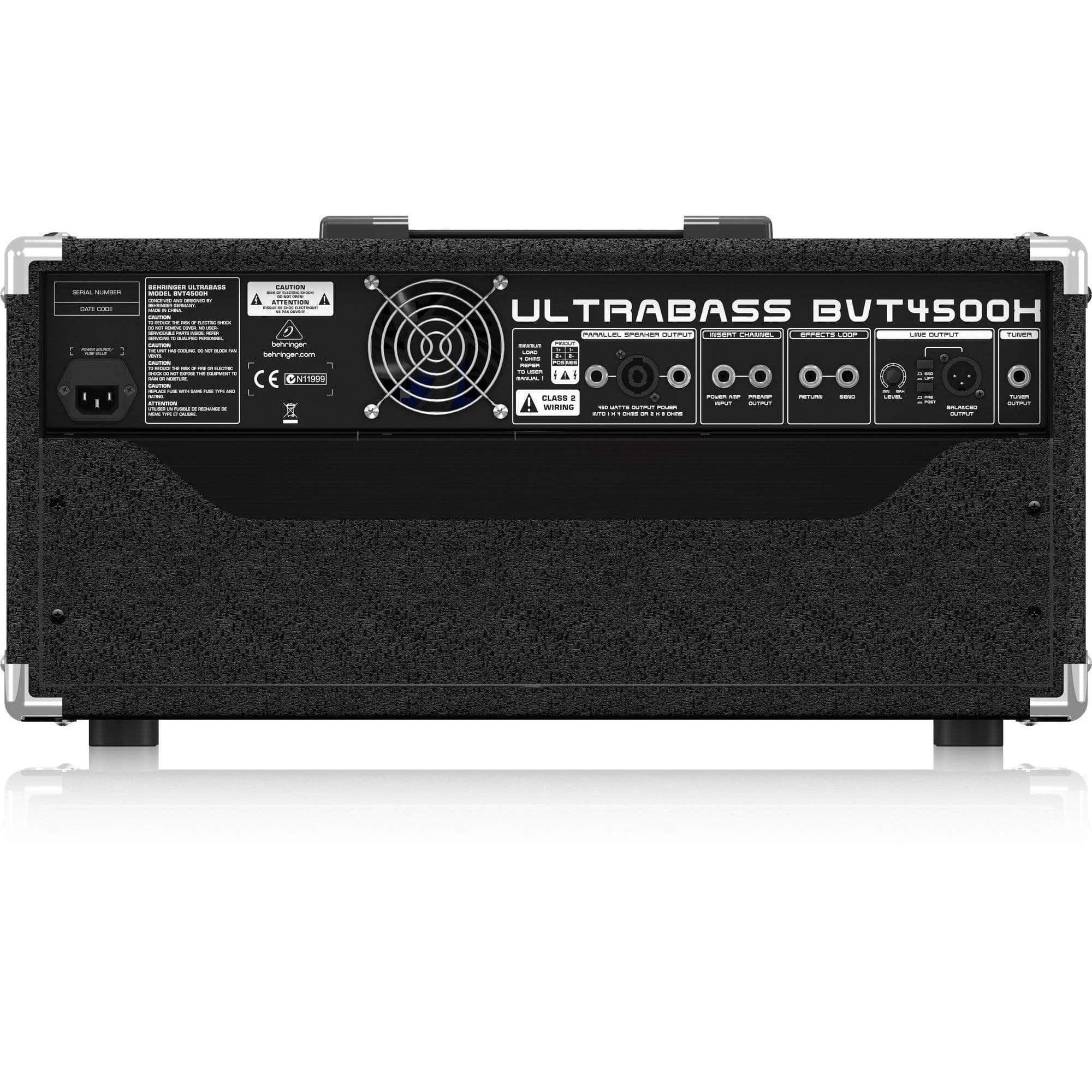Behringer Ultrabass BVT4500H 450W Bass Amplifier Head - MusicMajlis