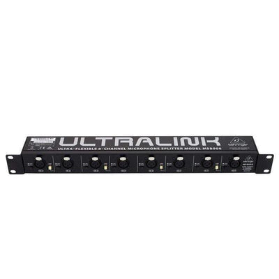 Behringer Ultralink MS8000 8-Channel Microphone Splitter - MusicMajlis