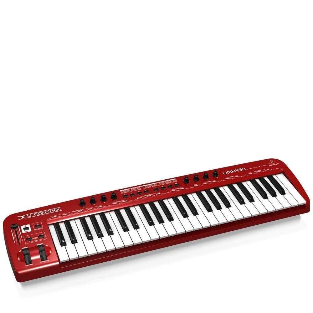 Behringer UMX490 MIDI Keyboard 49-Key Controller - MusicMajlis