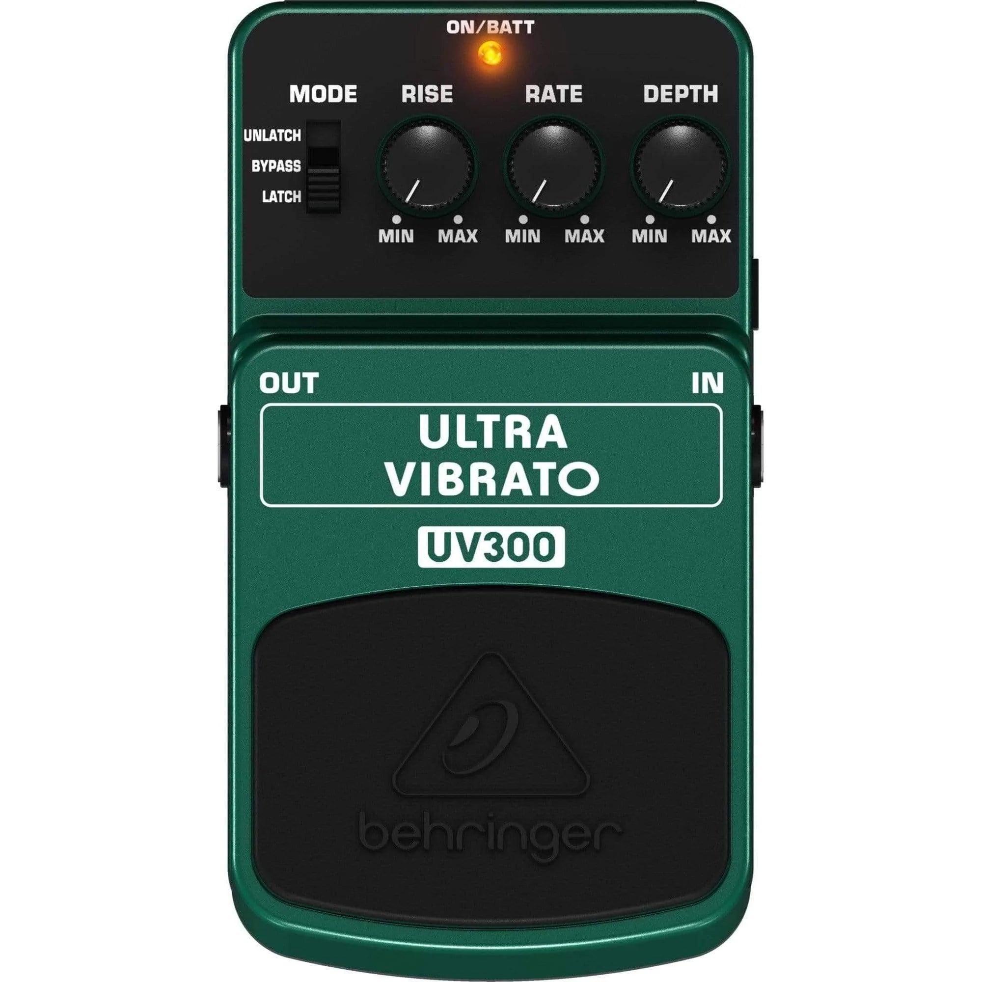 Behringer UV300 Ultra Vibrato Guitar Effects Pedal - MusicMajlis