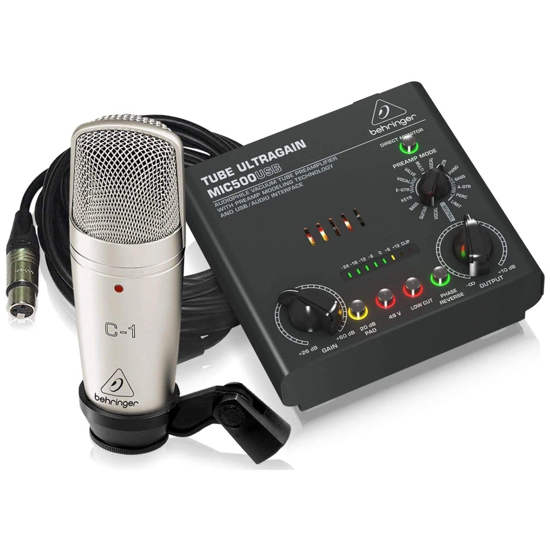 Behringer Voice Studio Recording Bundle - MusicMajlis
