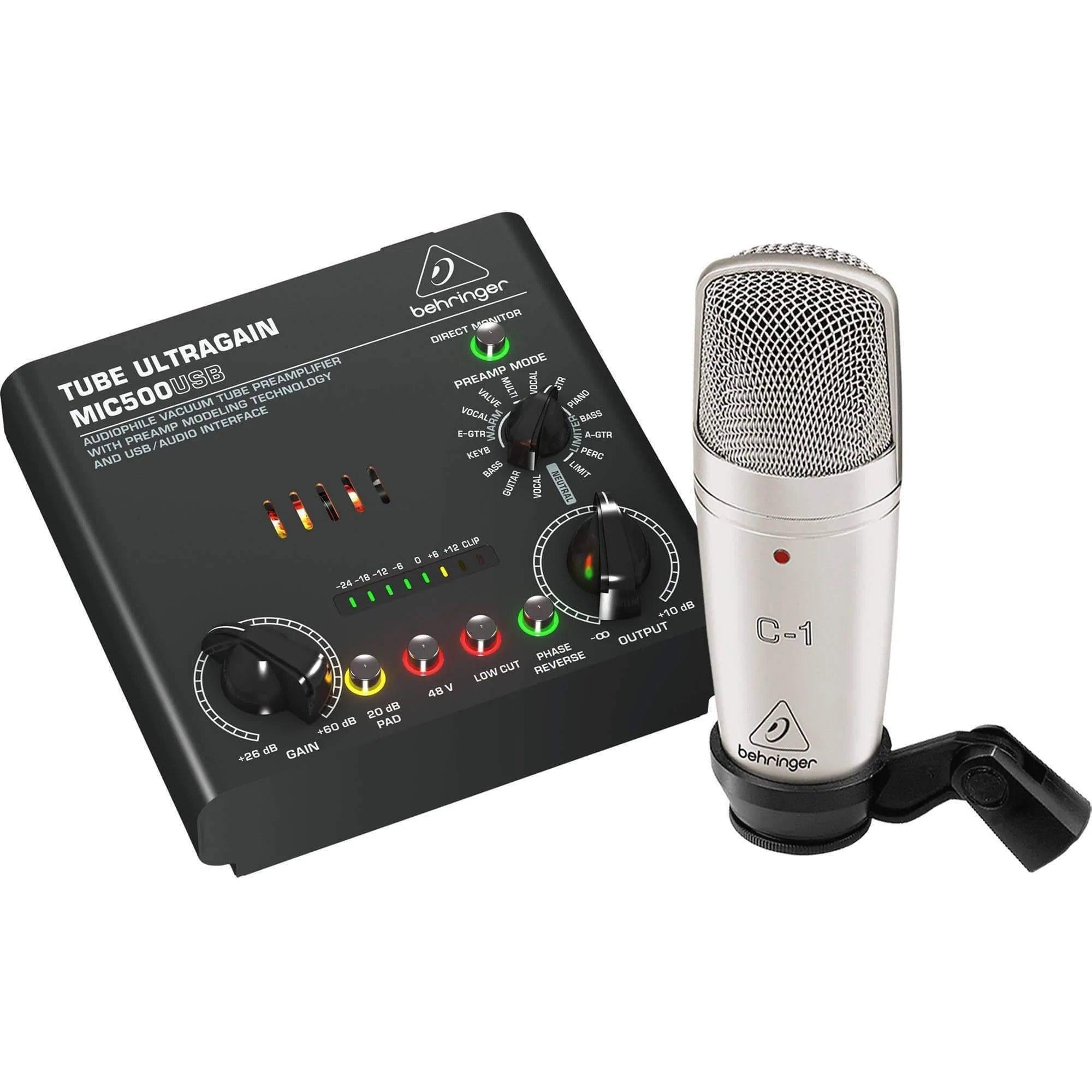 Behringer Voice Studio Recording Bundle - MusicMajlis