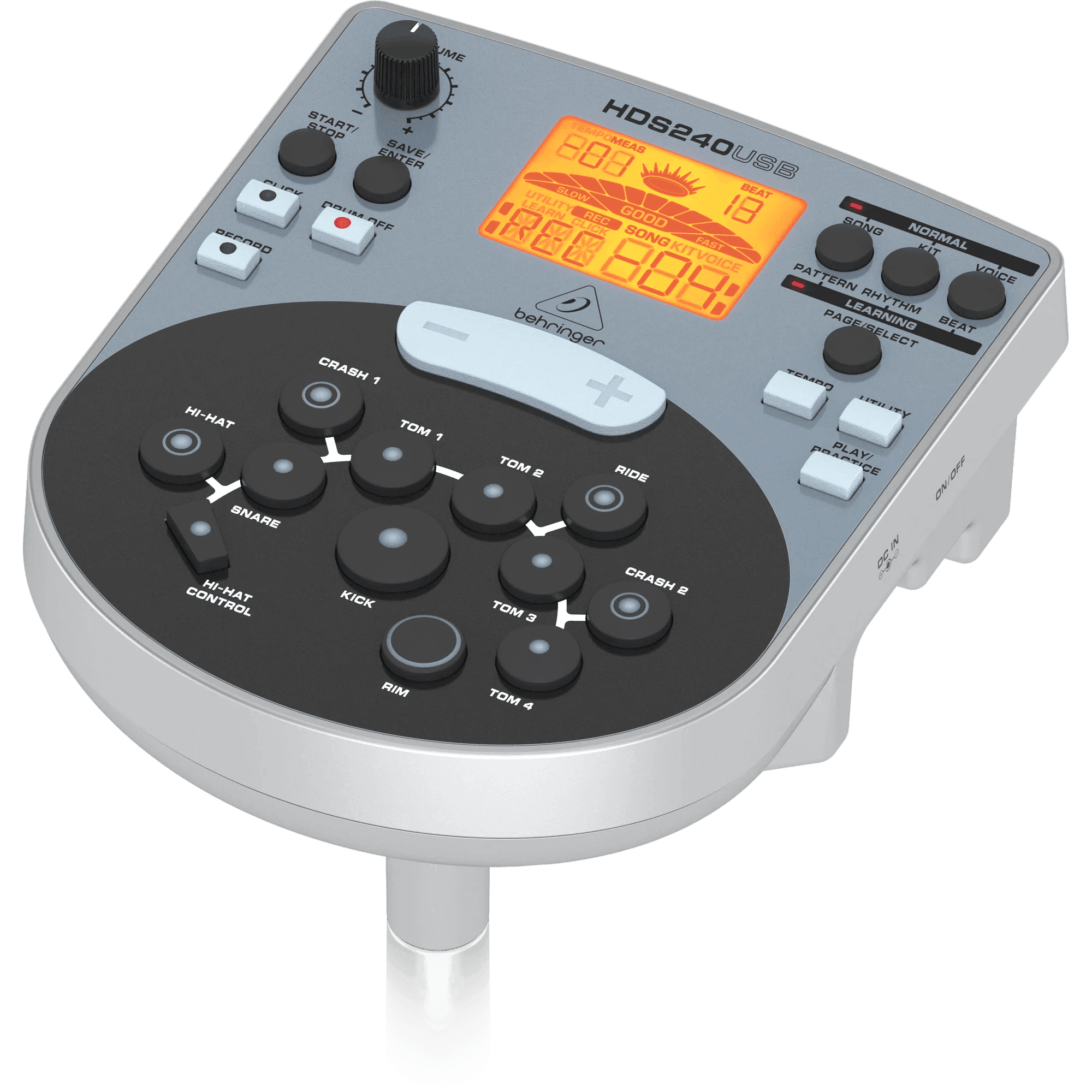 Behringer XD80USB High-Performance 8-Piece Electronic Drum Set - MusicMajlis