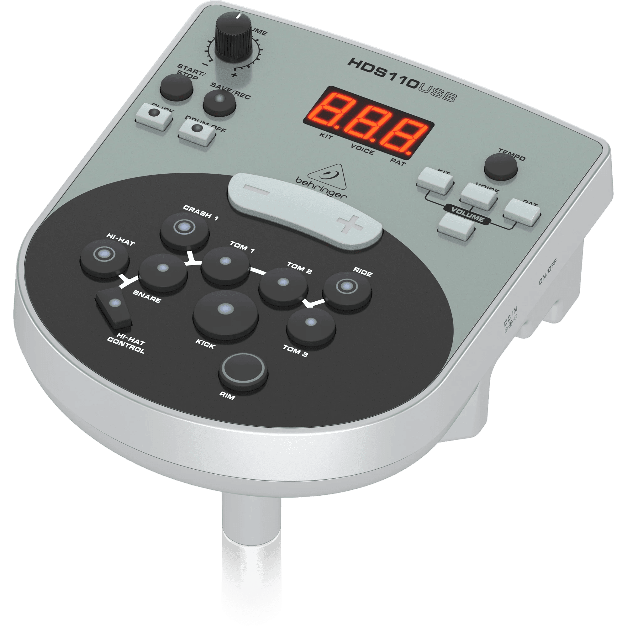 Behringer XD8USB 8-Piece Electronic Drum Set - MusicMajlis