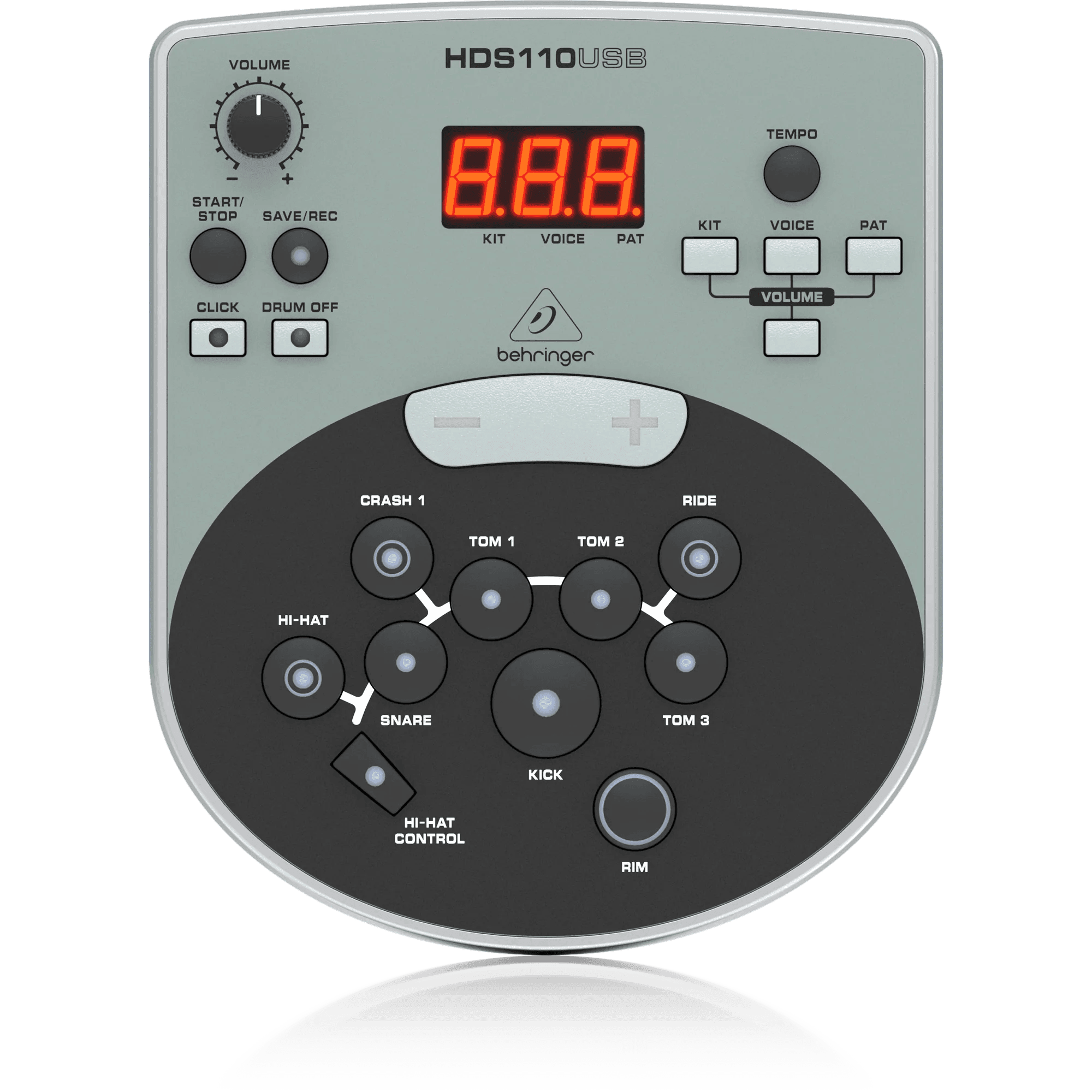 Behringer XD8USB 8-Piece Electronic Drum Set - MusicMajlis