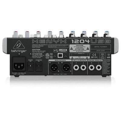 Behringer Xenyx 1204USB Analog Mixer - MusicMajlis