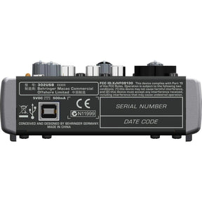 Behringer Xenyx 302USB Analog Mixer - MusicMajlis