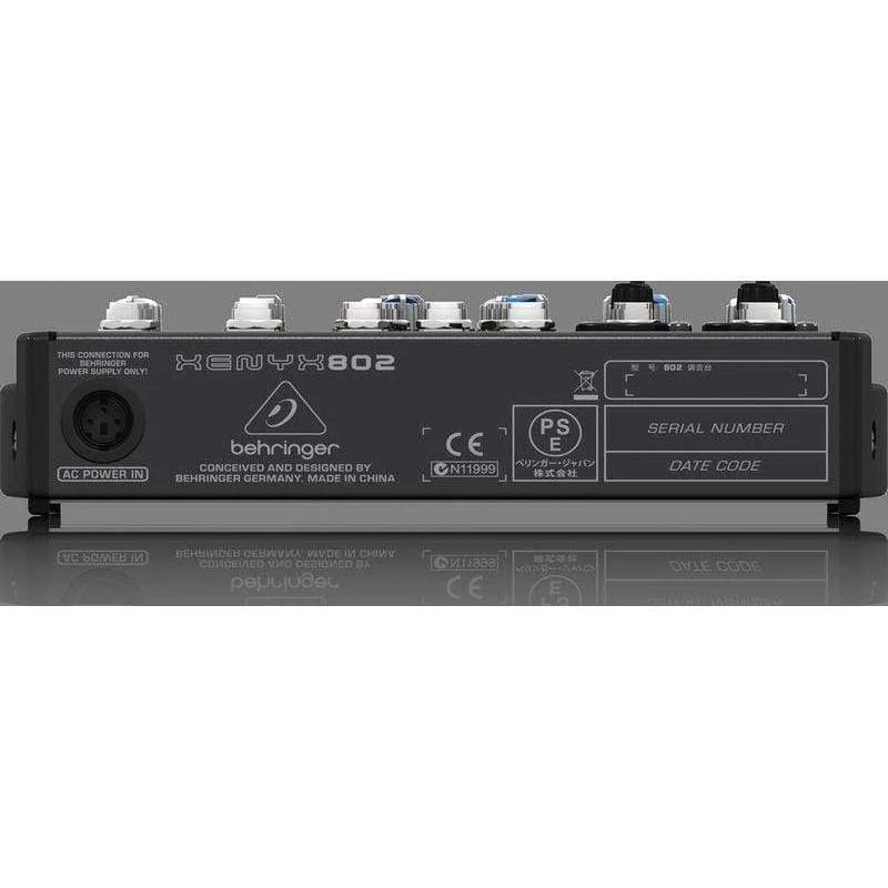 Behringer Xenyx 802 Analog Mixer (Discontinued) - MusicMajlis