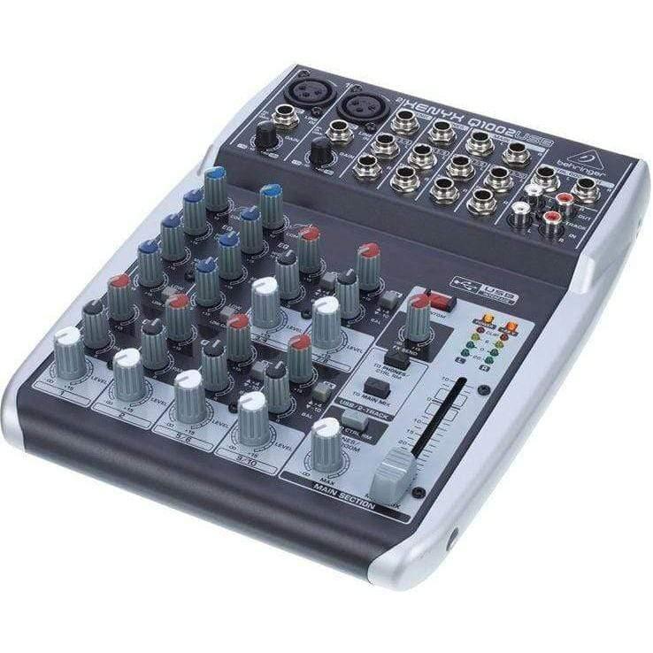 Behringer Xenyx Q1002USB Premium 10-Input 2-Bus Mixer with XENYX Mic P