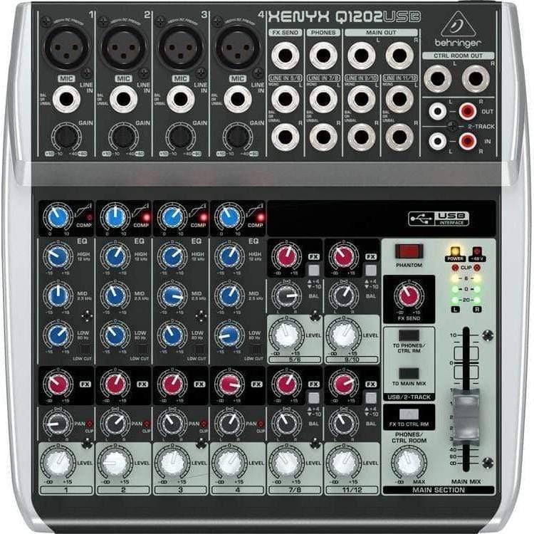 Behringer Xenyx Q1202USB Analog Mixer - MusicMajlis
